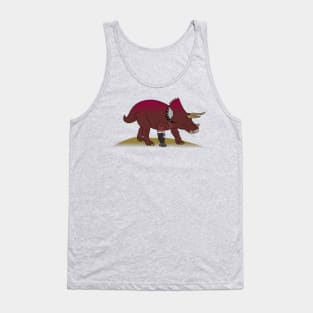 Tri-leg Triceratops Tank Top